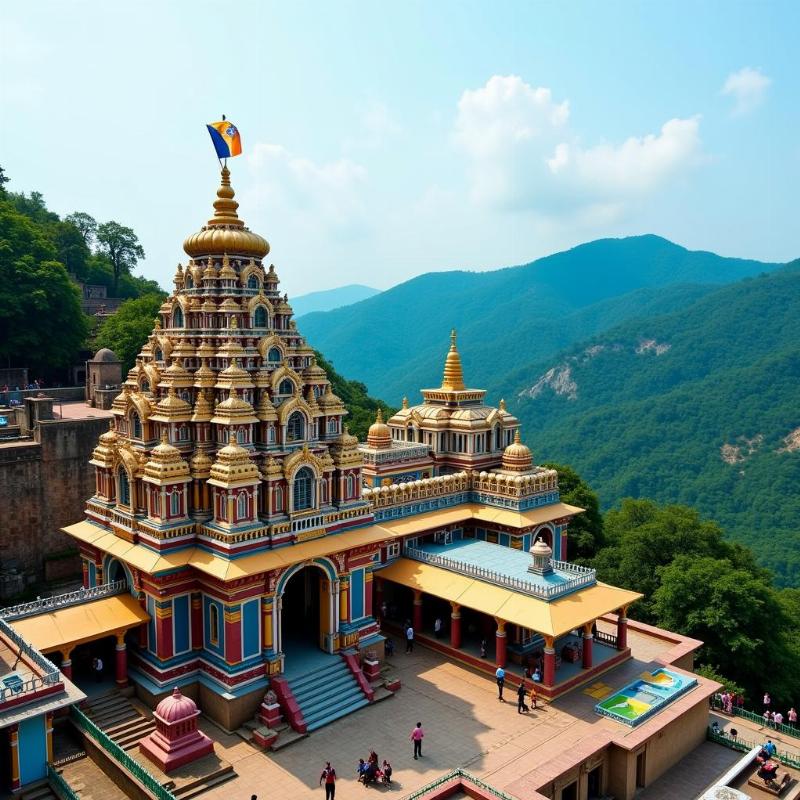 Srisailam Temple, a renowned spiritual destination in Kurnool