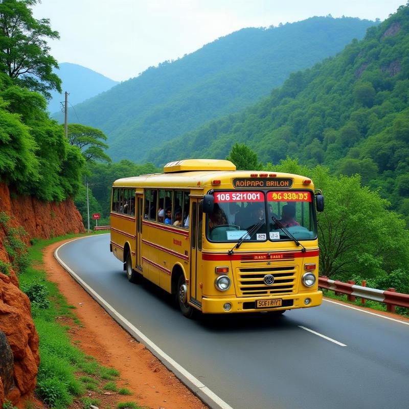 Srisailam Tour Bus