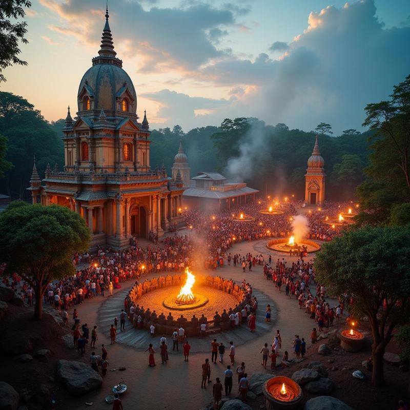 Tarapith Temple and Cremation Grounds