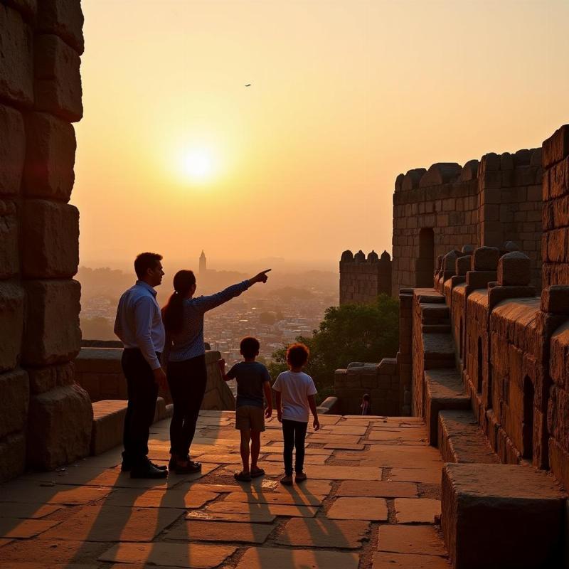 Thane Fort Family Visit