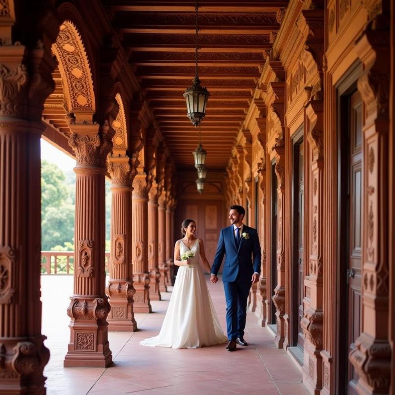 Tipu Sultan's Summer Palace Pre-Wedding Shoot