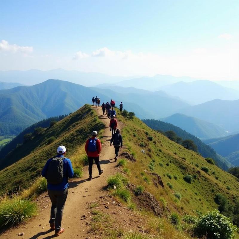 Trekking near Lavasa Pune