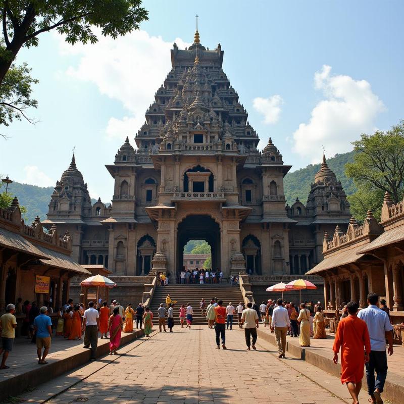 Trimbakeshwar Jyotirlinga near Nashik, Maharashtra