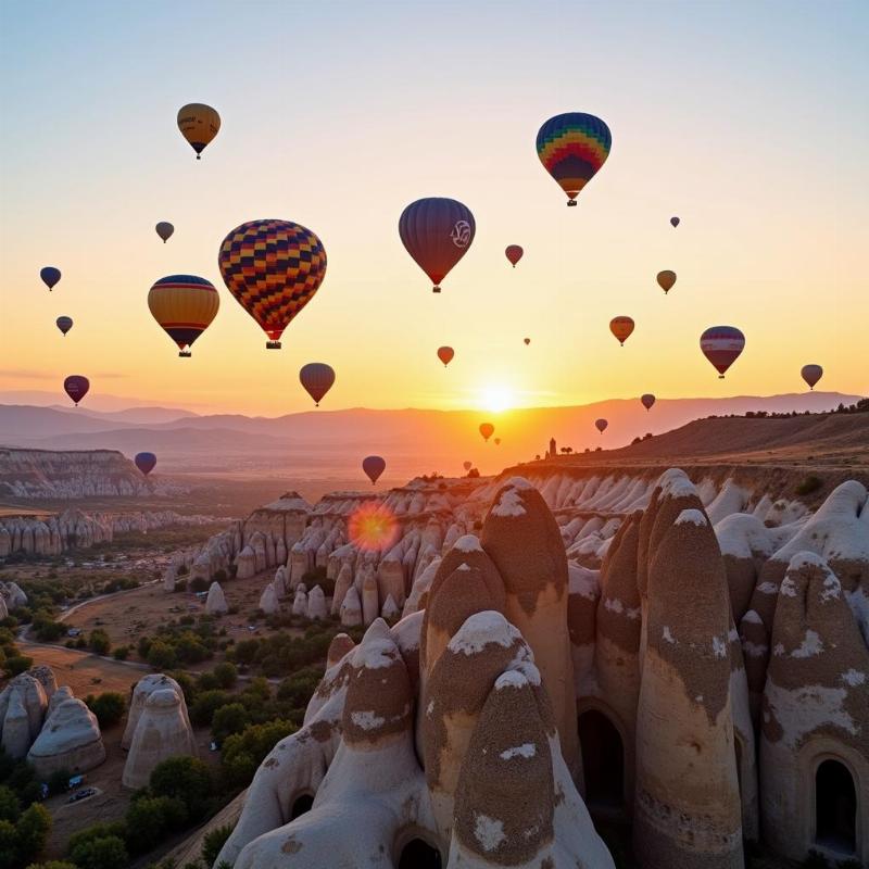 Turkey Hot Air Balloons Cappadocia