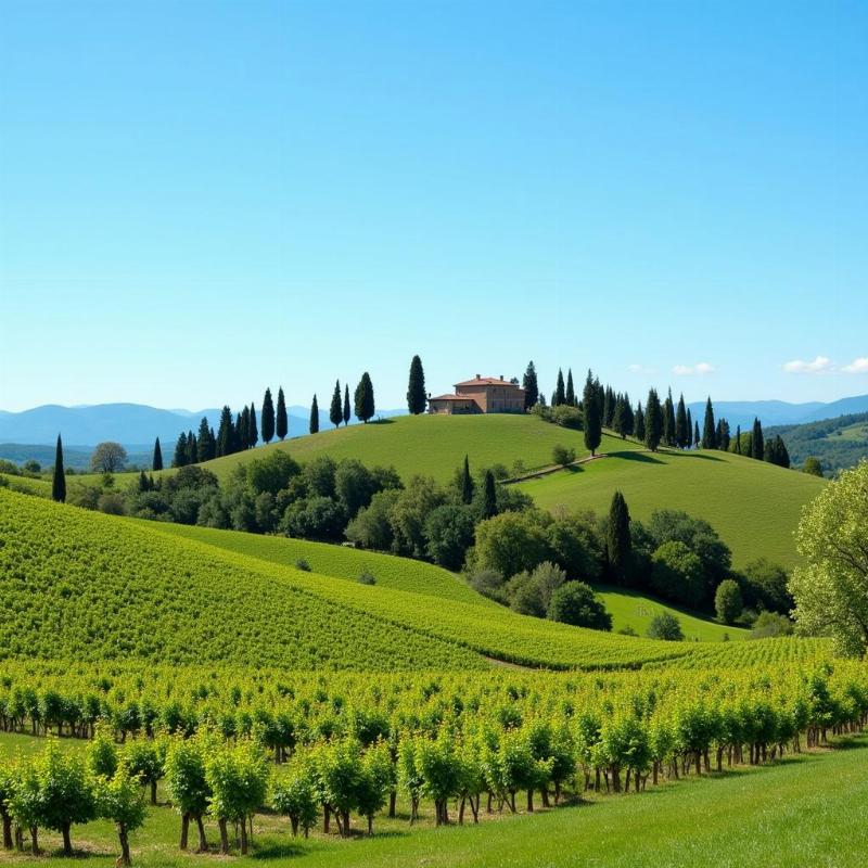 Tuscany Countryside Chianti Region