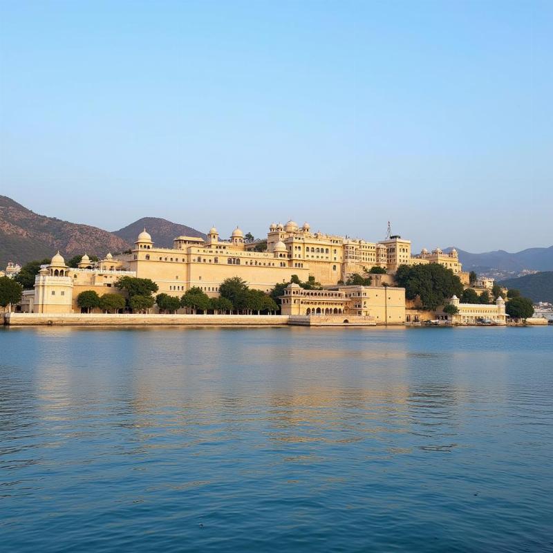 Overview of Udaipur City Palace