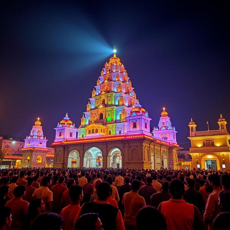 Ujjain's Mahakaleshwar Jyotirlinga, a significant spiritual journey near Indore.