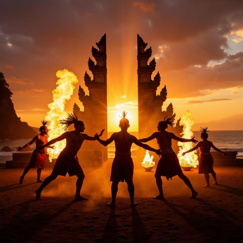 Kecak Dance Performance at Uluwatu Temple