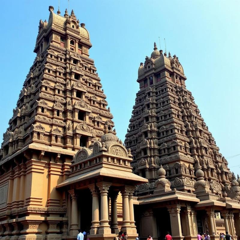 Vadakkunnathan Temple: An ancient temple with intricate carvings.