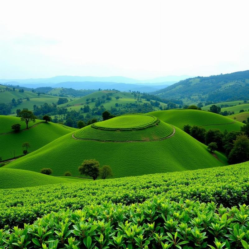 Valparai Tea Plantations near Coimbatore