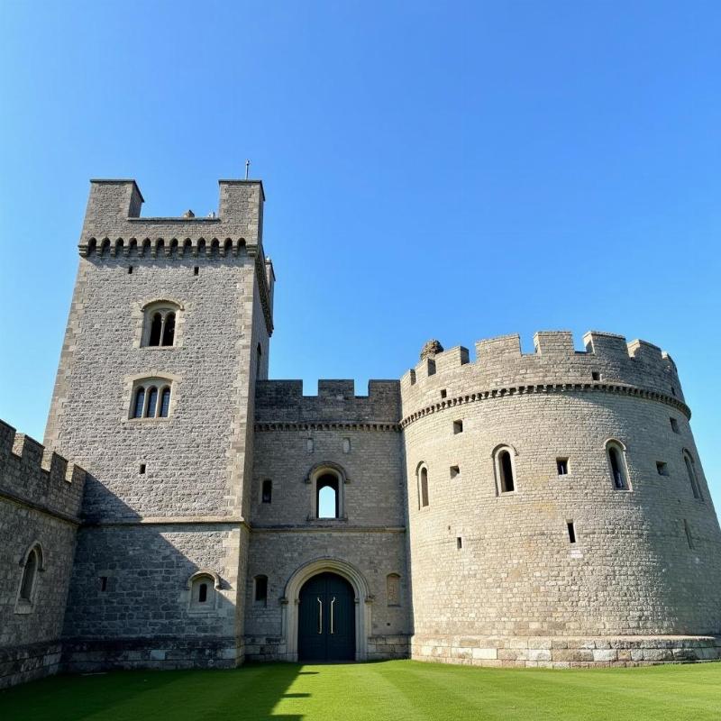 Caernarfon Castle in Wales