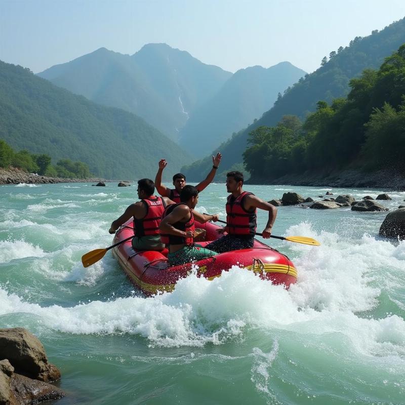 White Water Rafting in Rishikesh