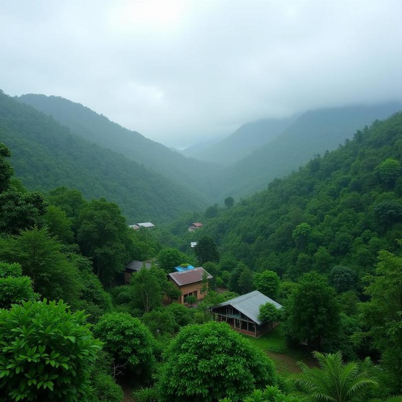 Andaman Monsoon Season: Lush Greenery