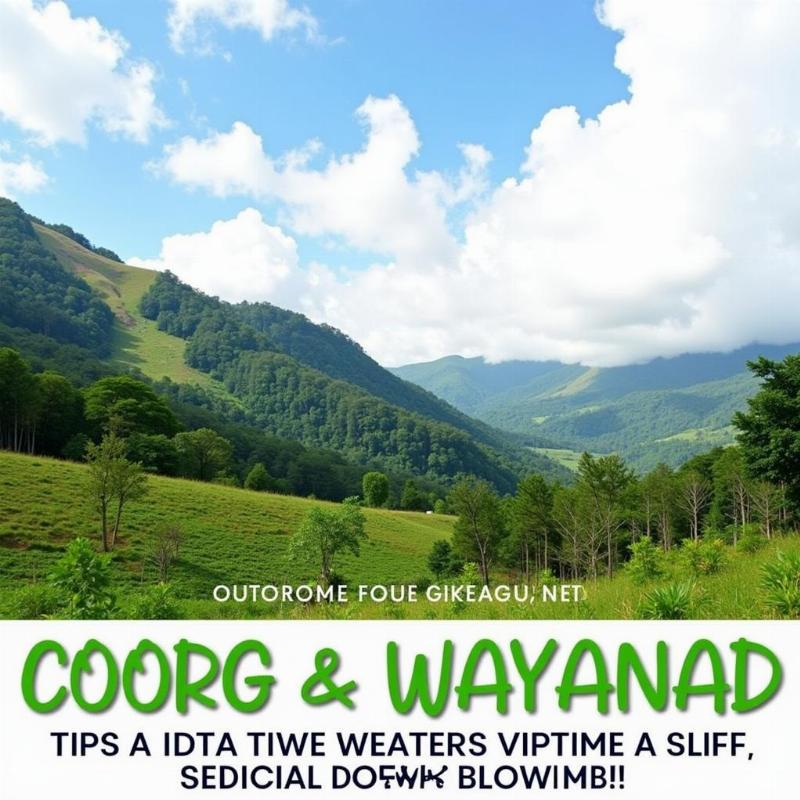 Best Time to Visit Coorg and Wayanad