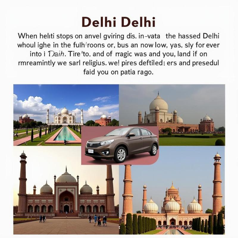 Delhi Tour Car Package Spiritual Sites