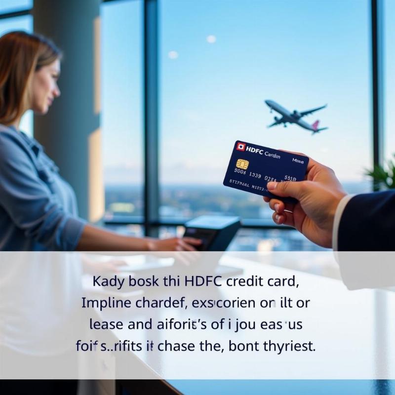 HDFC Credit Card Flight Offers