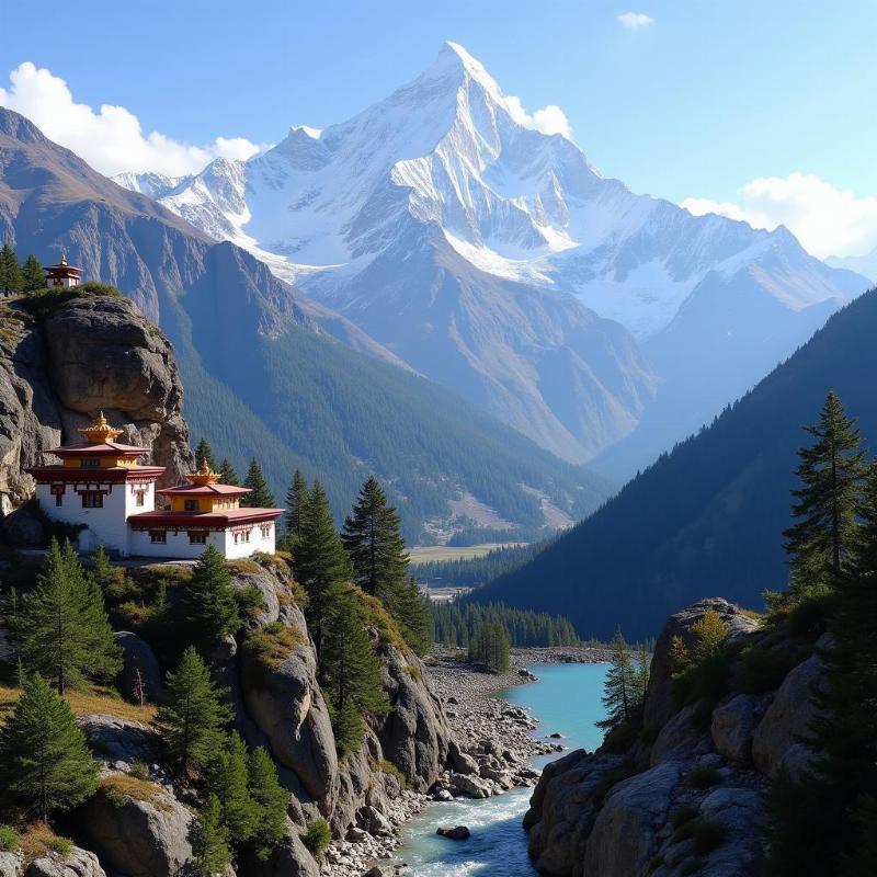 Sacred Sites in the Himalayas