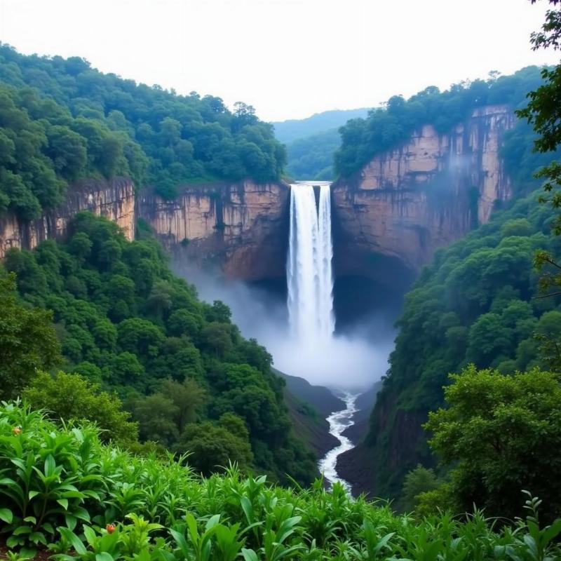 Jog Falls near Murudeshwar