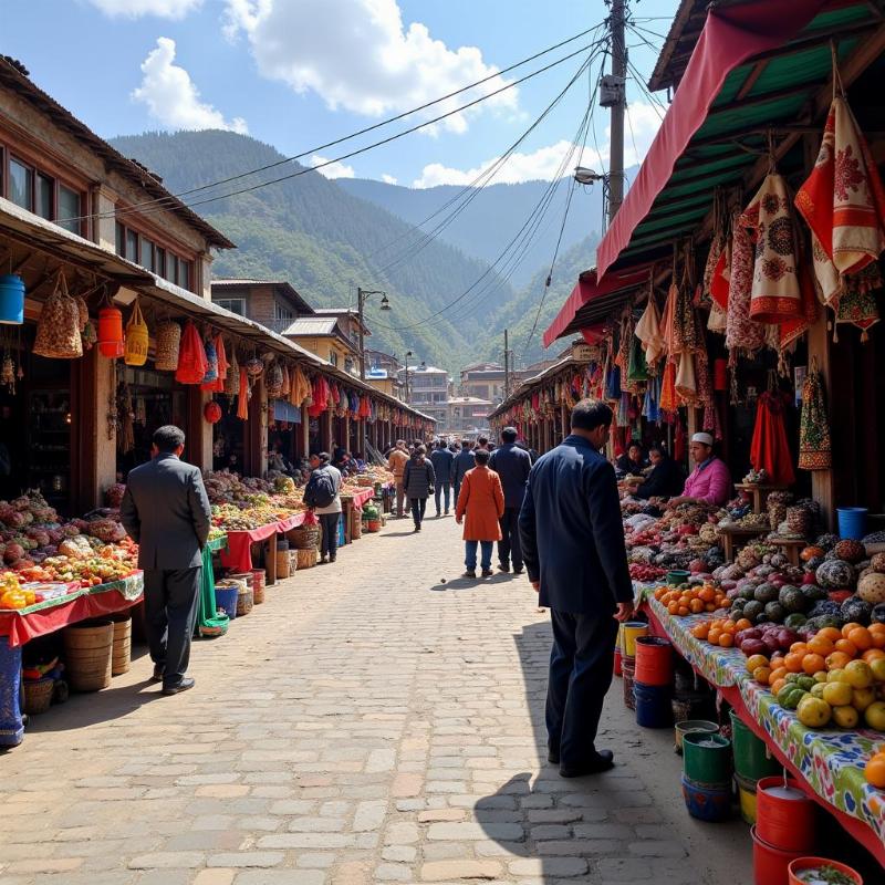 Local Market in Joshimath