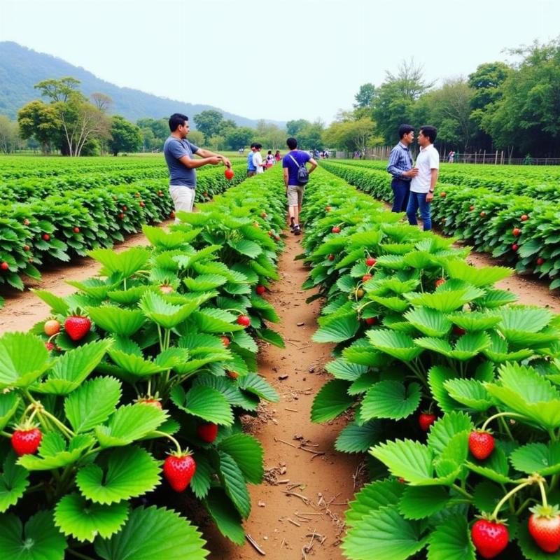 Mahabaleshwar Strawberry Farm