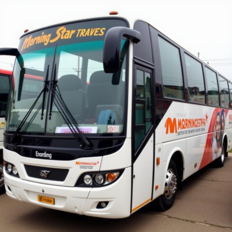 Morning Star Travels Bus in Kukatpally