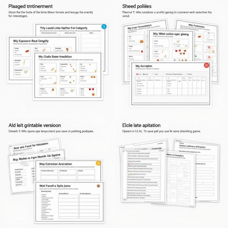 Variations of the Name Place Animal Thing Worksheet