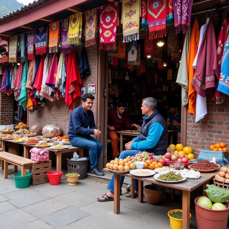 Local Market in Pithoragarh