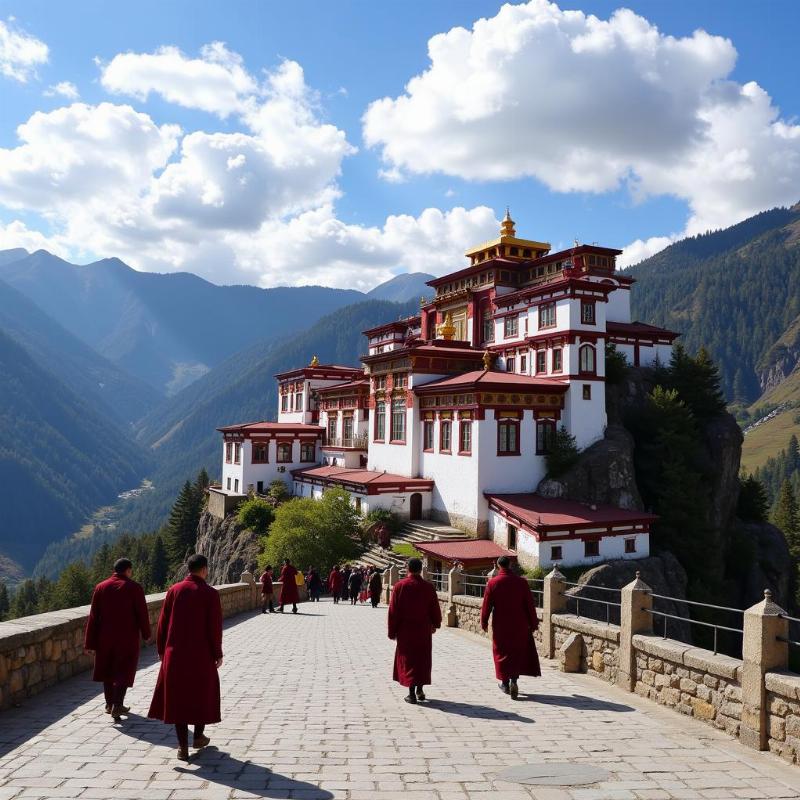 Tawang Monastery in Arunachal Pradesh