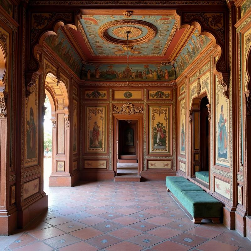 Tipu Sultan Summer Palace Interior