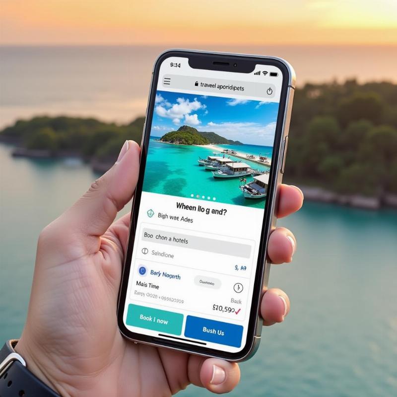 Mobile-first Design for Travel Websites