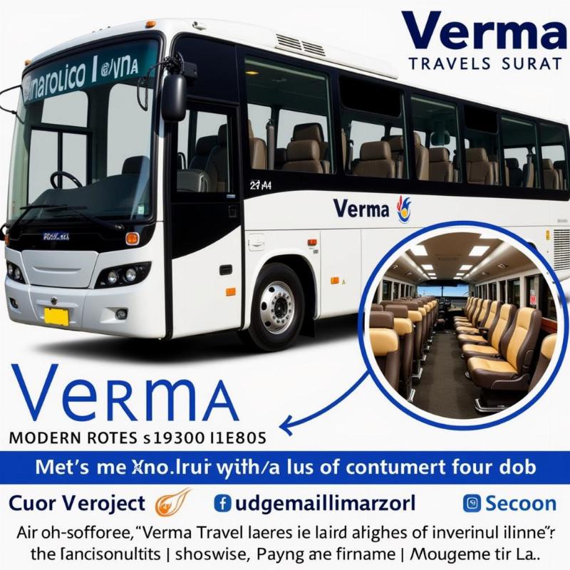 Verma Travels Surat Bus Fleet